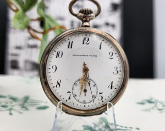 Antike Taschenuhr Swiss Taschenuhr 1800er Antike Silber Swiss Made