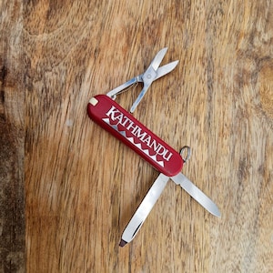 Victorinox Classic SD 58mm  Swiss Army Tool Metal Inlay advertising