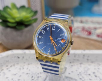 1988 Swatch Gent GX700 ALBATROSS Swiss Watch Rare - Etsy 日本