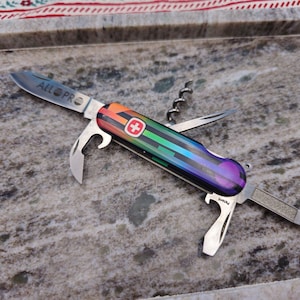 Wenger Snife Mystic Vintage Discontinued 85mm Swiss Army Multi Tool from Snife Series Very Rare