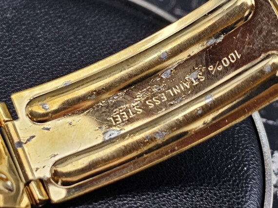 Vintage Swiss Watch Giroxa Mechanical Gold Plated… - image 8