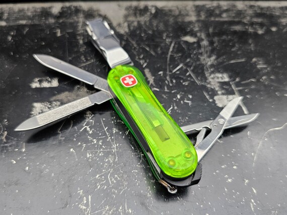 Wenger Evo Nail Clip Vintage Discontinued 65mm Model Swiss Army Tool Reare Etsy Singapore
