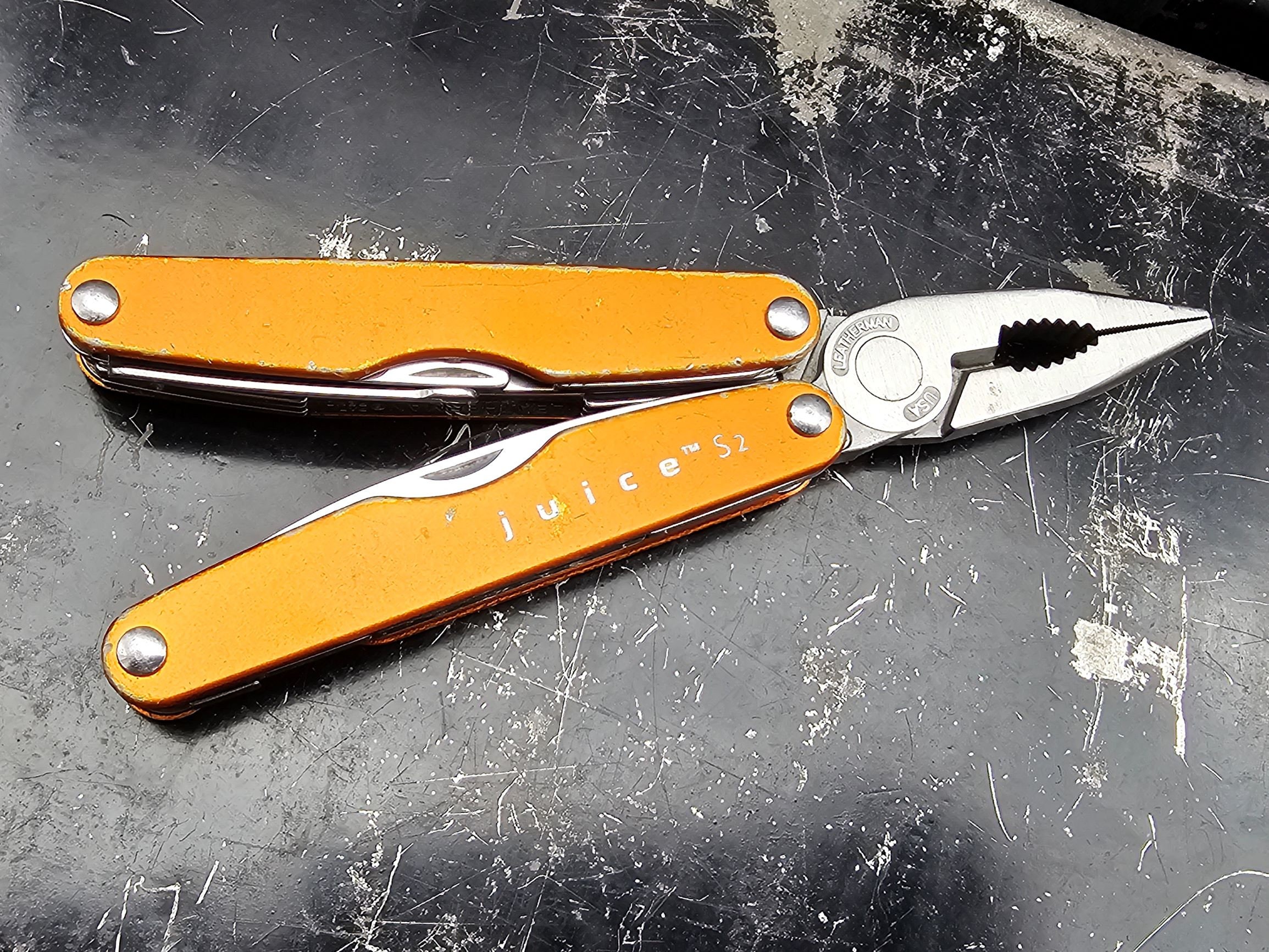 Vintage Leatherman Juice S2 USA Made Multi Tool Multi Plier Rare