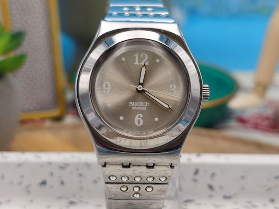 Nice Collectable Lady s Swiss Swatch Irony From 2008 Swiss Watch Etsy Canada