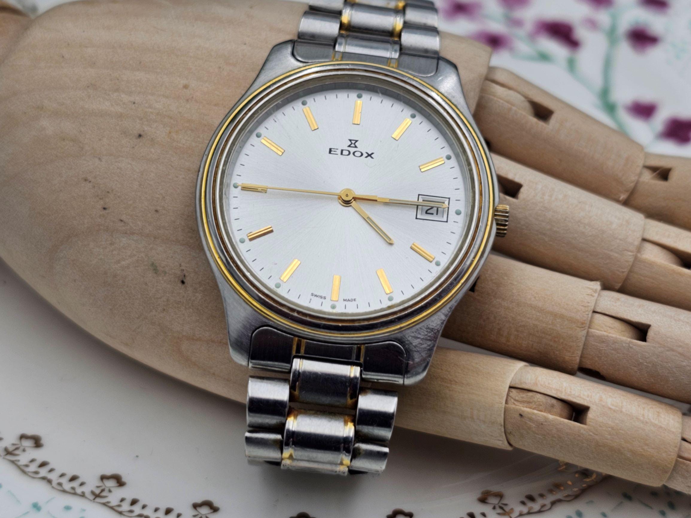 Vintage Edox Swiss Watch Quartz 1980s - Etsy Canada