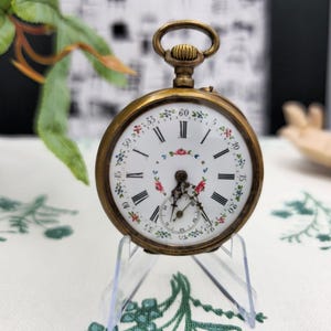 1800s Antique Swiss Made  Pocket Watch Rare