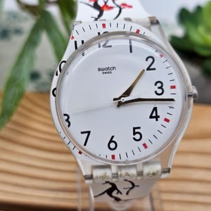 Collectable  Swatch Vintage Swiss Watch Quartz Ladys 41mm