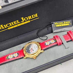 Michel Jordi Watch Gold Plated - Etsy