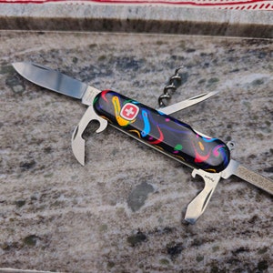 Wenger Snife Crazy Vintage Discontinued 85mm Swiss Army Multi Tool from Snife Series Very Rare