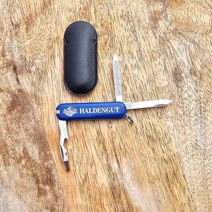 Vintage Victorinox Rover Classic Discontinued Swiss Company Advertising 58mm Swiss Army Tool Rare