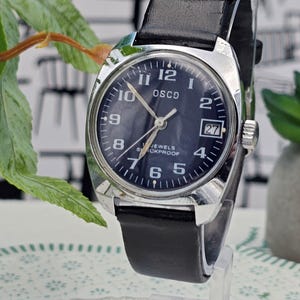Vintage Osco Watch  Mechanical 1960s