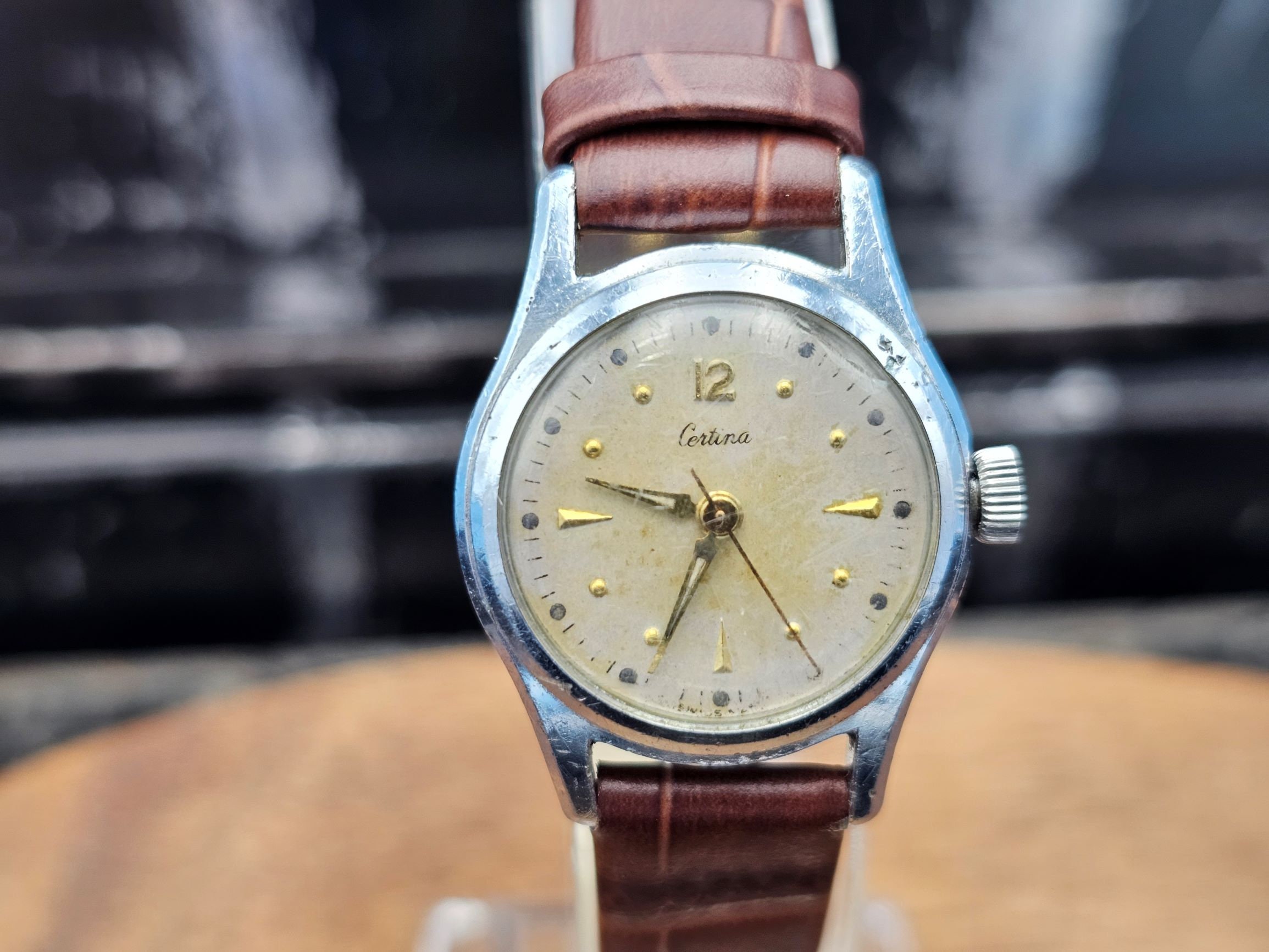 Vintage Certina 1940s Swiss Watch WW2 Era - Etsy