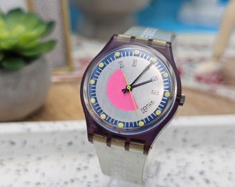 Vintage POP Swatch 1997 SUPERBABY PMI100 Swiss Watch - Etsy