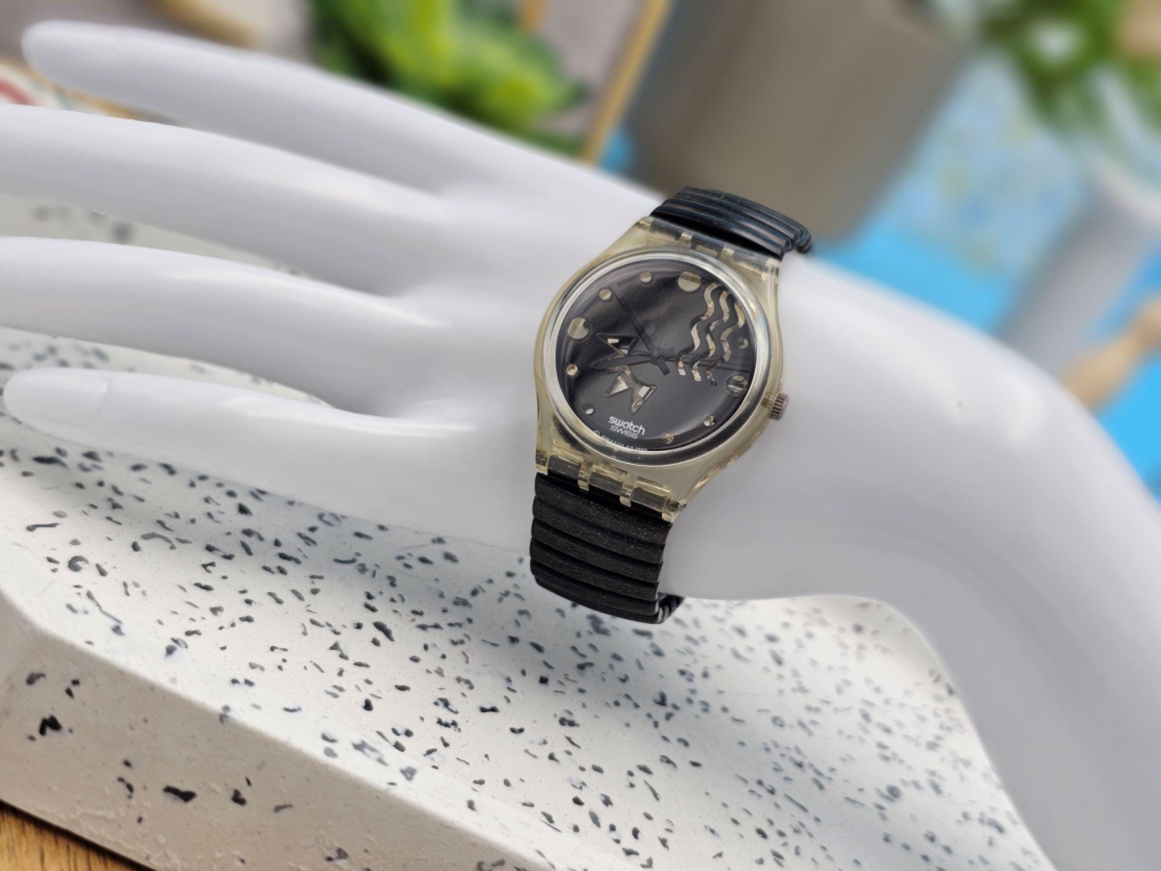 1992 Collectable Swatch Vintage Swiss Watch Flake - Etsy