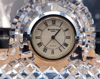 Waterford Crystal Clock Westminster Waterford Large Tabletop Desk 