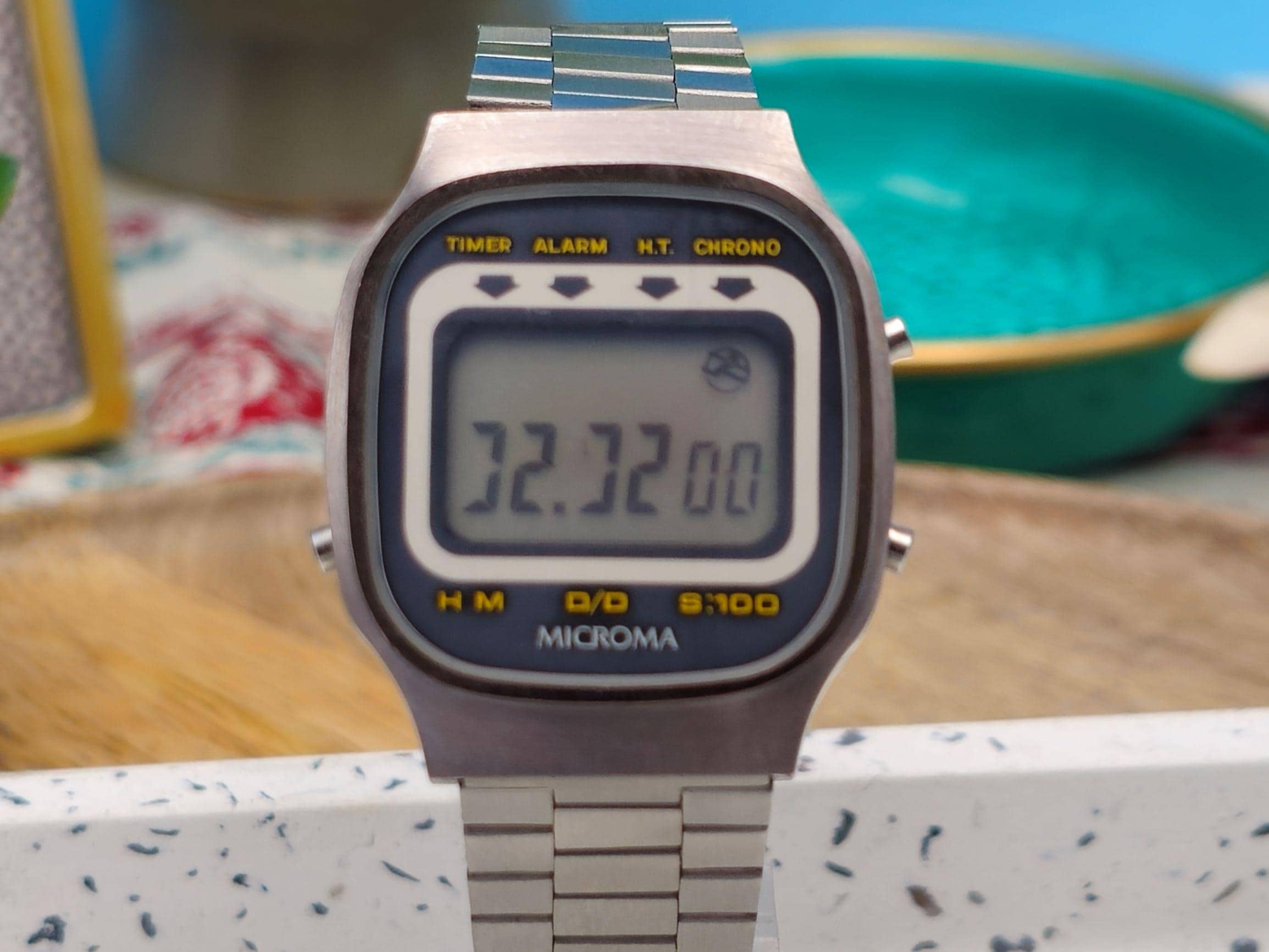 Vintage Microma Digital Chrono Swiss Made Digital Watch Rare 1980s Etsy UK