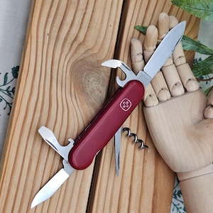 Vintage Wenger Viking Swiss Advertising Discontinued 85mm Swiss Army Tool