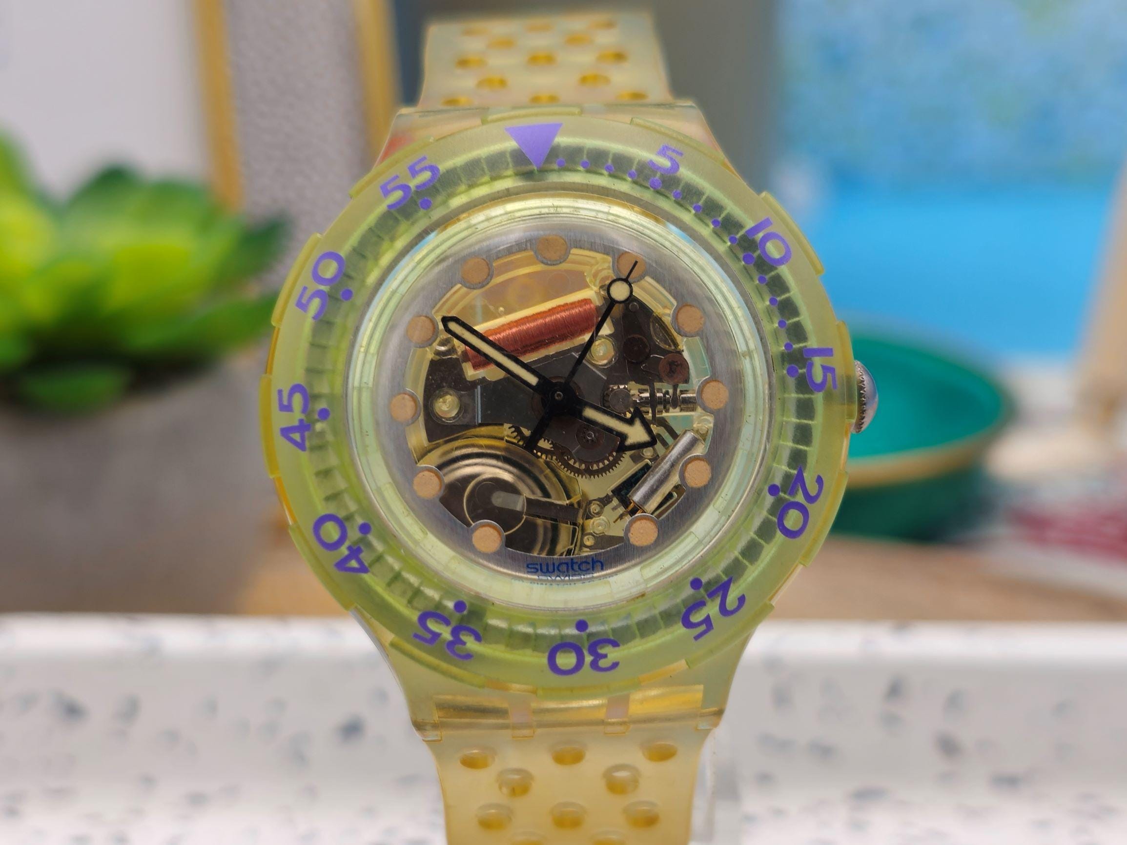 Swatch bubble watch hotsell