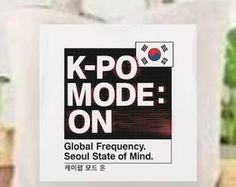 K-POP MODE ON Tote Bag