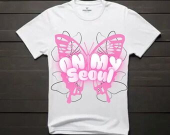 On My Seoul Butterfly Graphic Tee