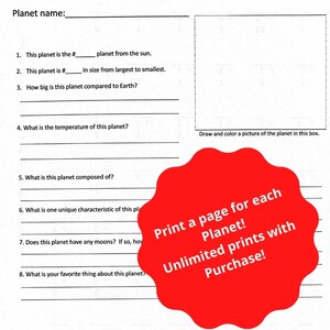 Learn about planets