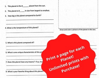 Aprende sobre los planetas