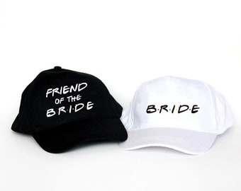 Casquette EVJF "les amis de la mariée" / Enterrement de vie de jeune fille / Junggesellinnenparty / enterrement de vie de jeune fille