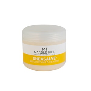 Dr Maria es SheaSalve 100% Shea Butter 100g für Haut, die zu Ekzemen und trockenen Hautbedingungen, Schwangerschaft und Babybedarf neigt