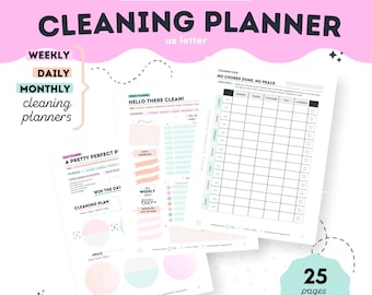 Fillable Household Planner Printables, Life Organizer, Home Management Binder, Household Binder, Home Binder, Printable Planner Inserts