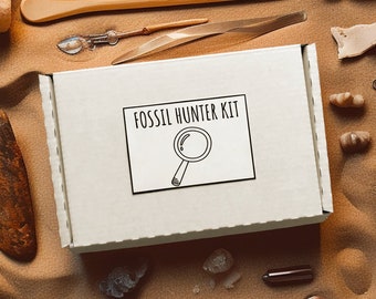 Ultimate Fossil Hunter Kit | Fun Fossil Learning Activity for Kids | Dino Dig Kit