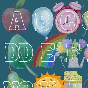 Welsh Alphabet Poster A3 *Digital download only (PDF standard)*