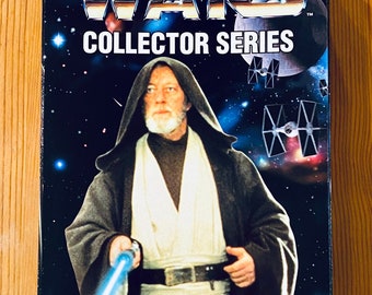 Vintage 1996 Star Wars Obi-Wan Kenobi 12-Inch Action Figure: Kenner Collector Series Sealed