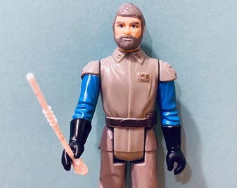 Vintage 1983 Star Wars General Madine Action Figure: Complete Kenner ROTJ