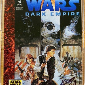 SIGNED Star Wars Galaxy Series 1 1993, Dave Dorman #63 Art of Star Wars, Topps LucasFilm Collectible Trading Card AUTOGRAPHED Mint/Near Mint