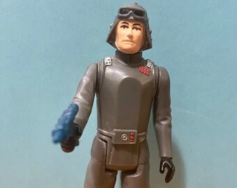 Vintage 1980 Star Wars ESB AT-AT Commander Veers Action Figure Kenner