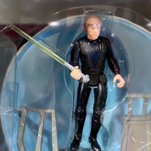 Star Wars 1998 Kenner Power of the Force Tatooine with Luke Skywalker Complete Galaxy Vintage Action Figure Play Set NEW Sealed Original Box