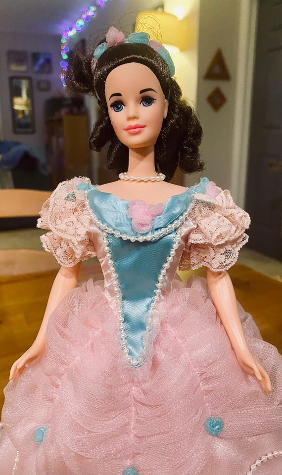 Vintage 1994 Southern Belle Barbie Doll, the Great Eras Collection