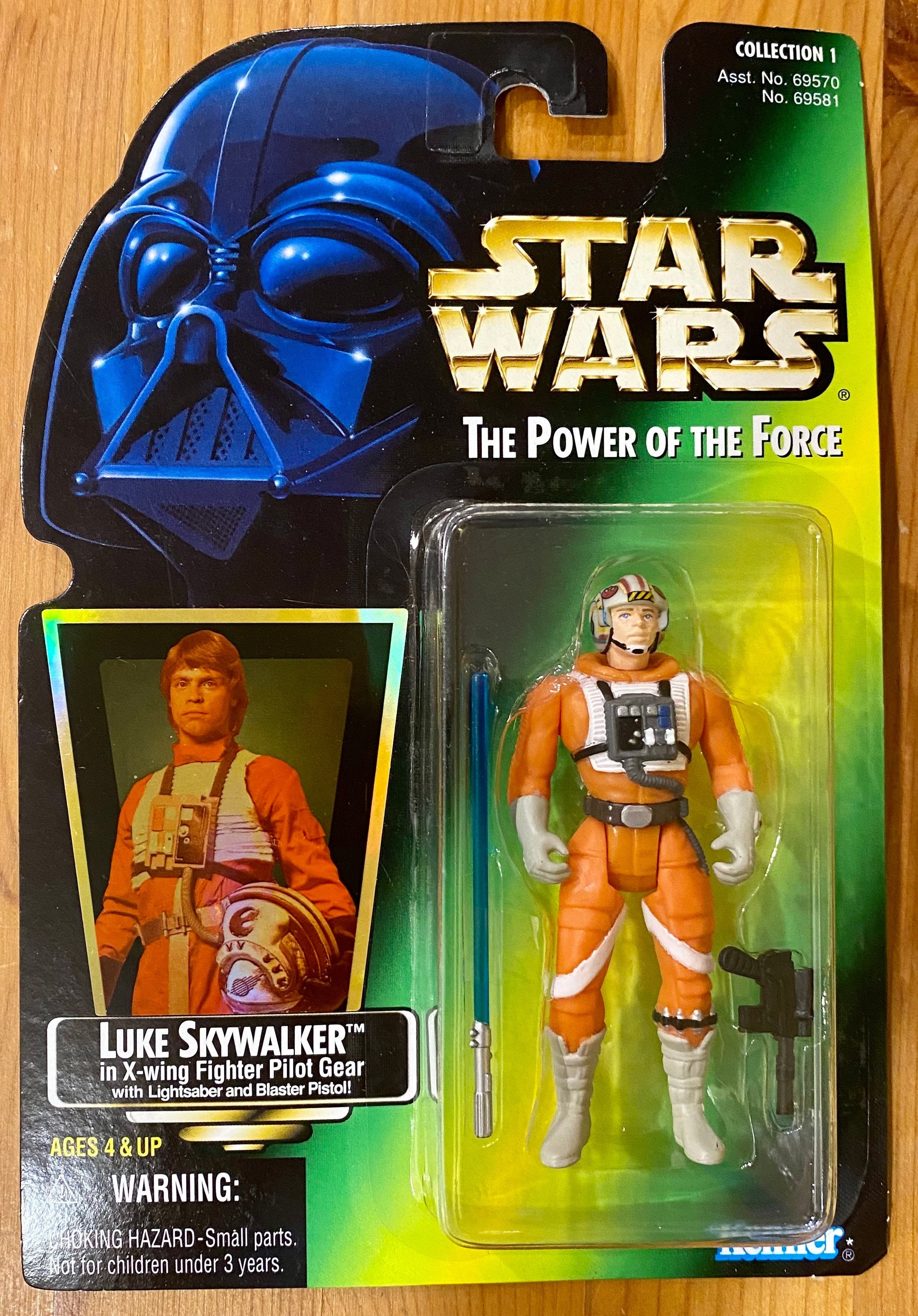 Vintage 1997 Star Wars Kenner Luke Skywalker X-wing Action Figure