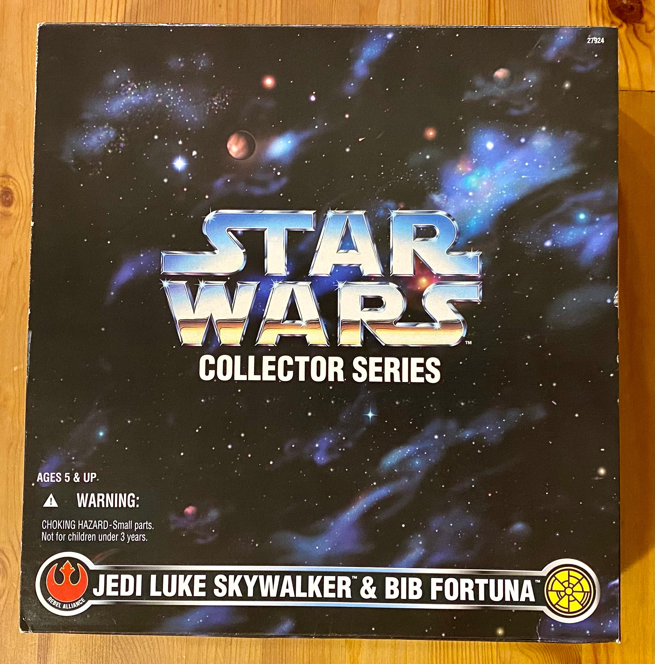 Vintage 1997 Star Wars Luke Skywalker & Bib Fortuna 12