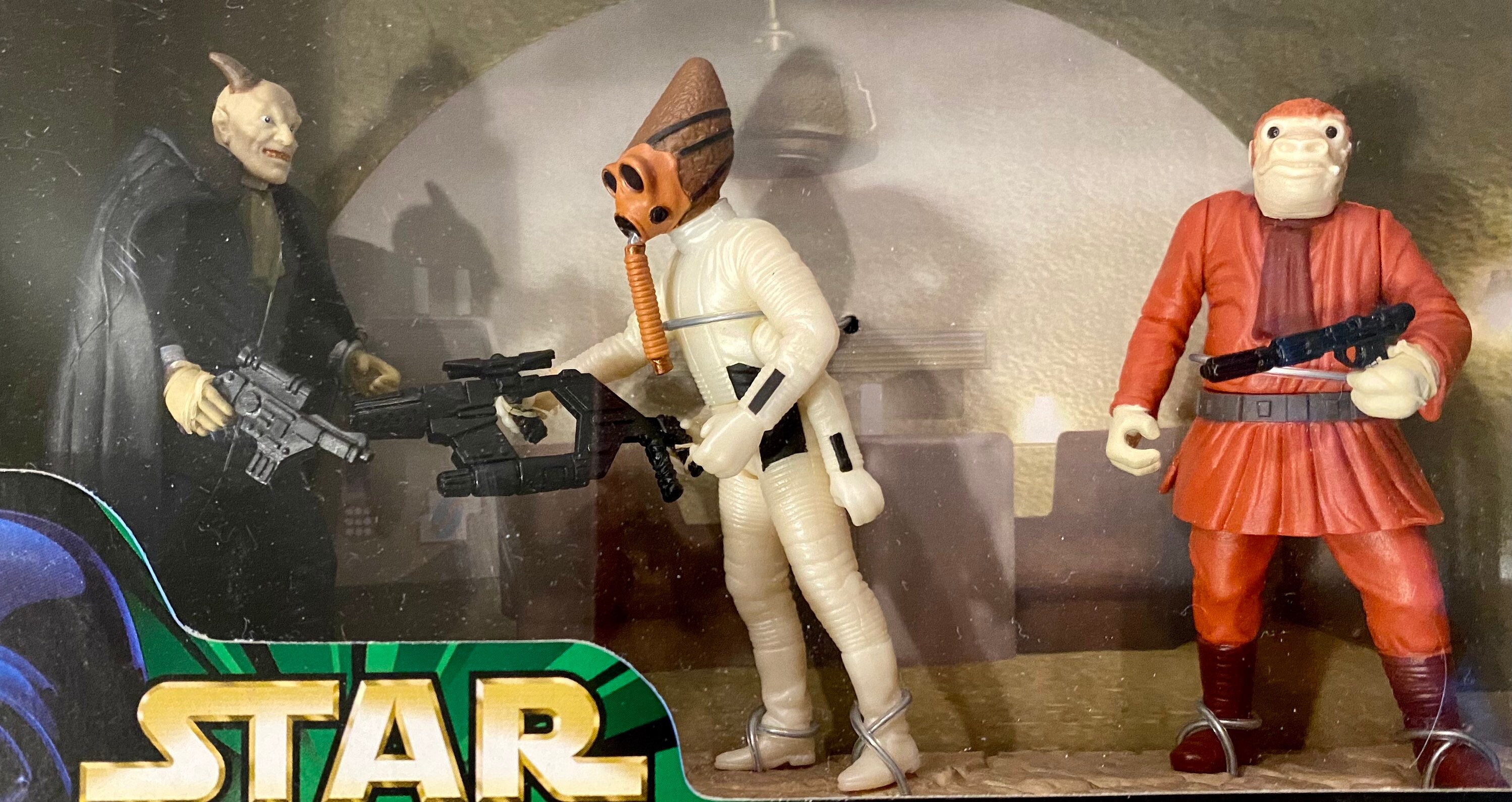 Star Wars 1998 Hasbro Power of the Force Cantina Aliens