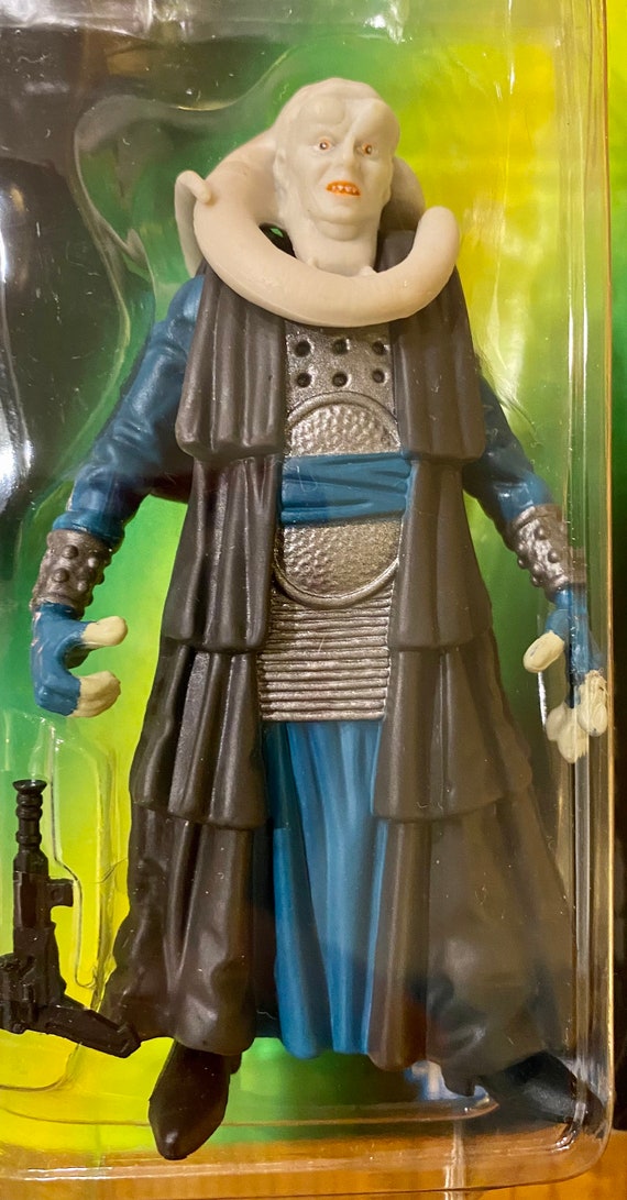 Star Wars Bib Fortuna Action Figure - Power Of The Force POTF2 Collection With Hologram Card