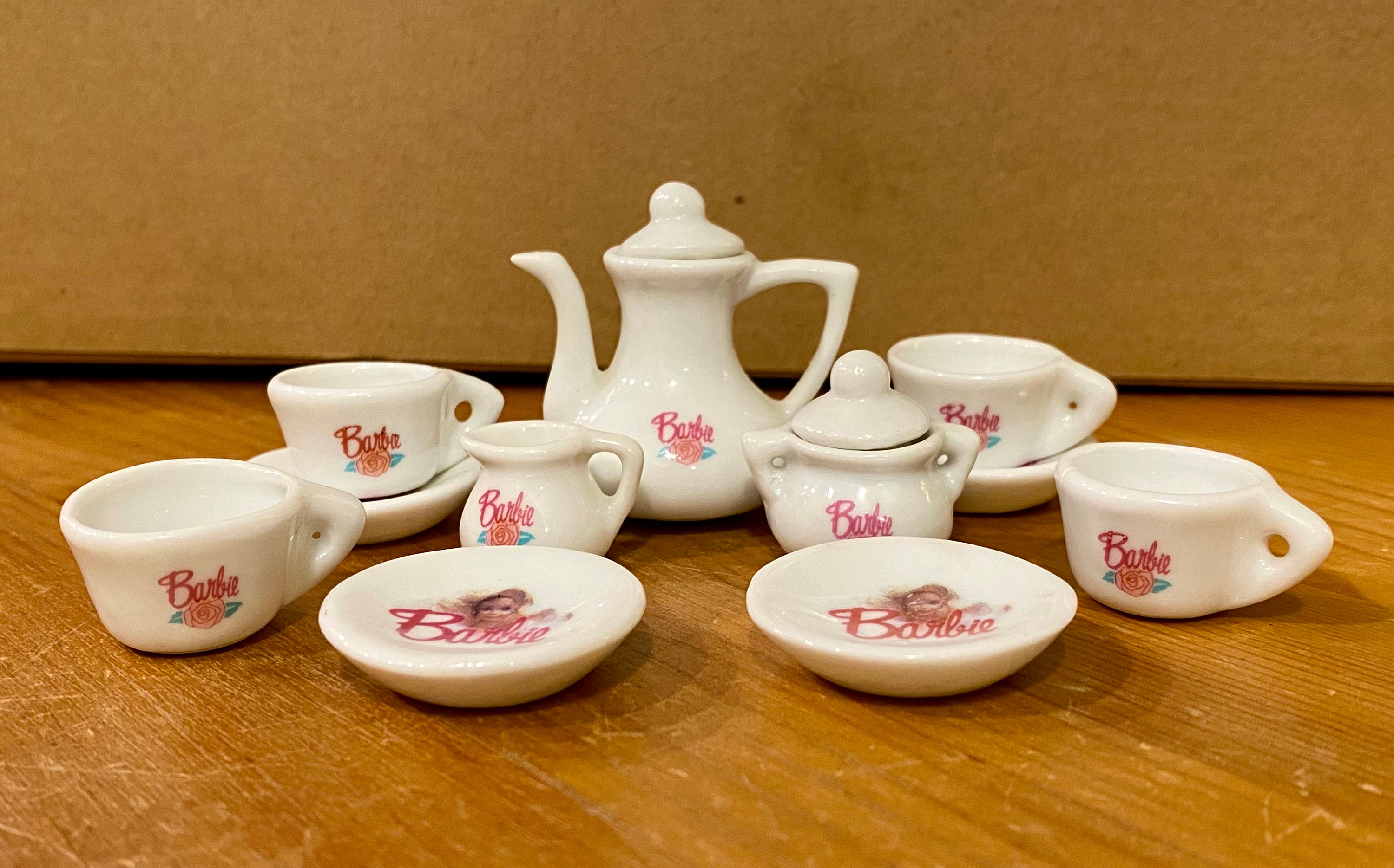 Barbie china tea set new arrivals