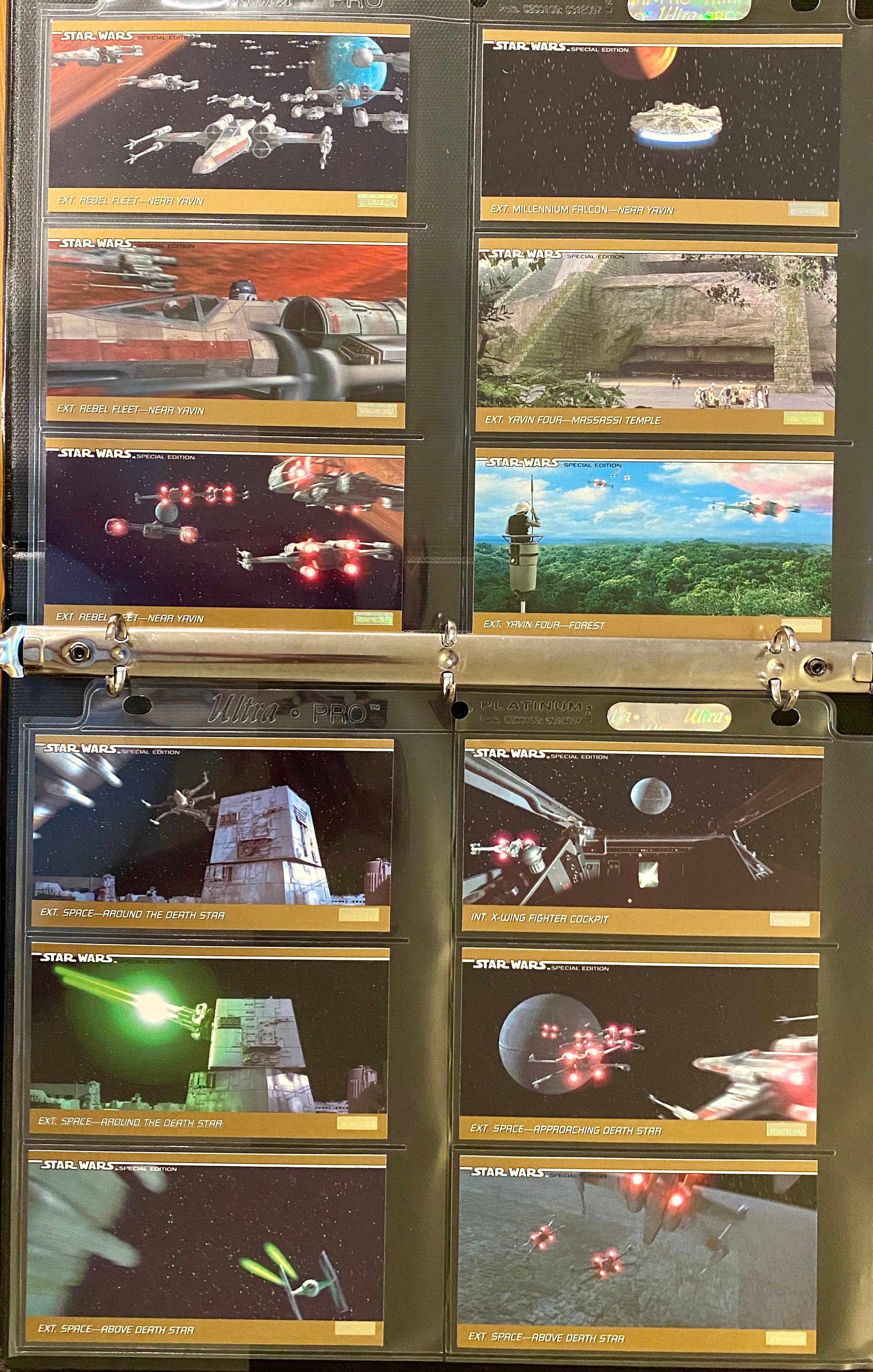 Vintage 1997 Star Wars Special Edition Trilogy Topps Widevision