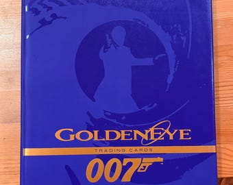 4 Packs of James Bond 007 Goldeneye Vintage Trading Cards. 8 Cards