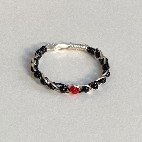 Black Widow inspired ring, NadineJewellery