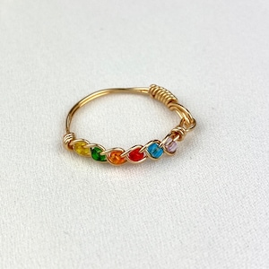 Infinity stones inspired ring, NadineJewellery