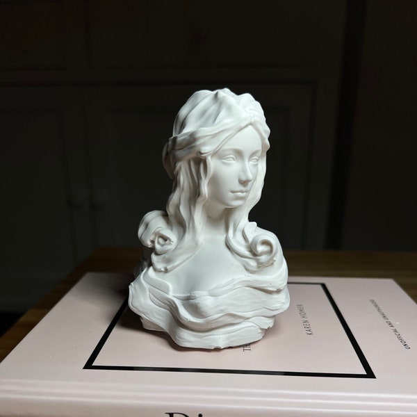 Female Bust | Greek Goddess Inspired | Mini Sculpture