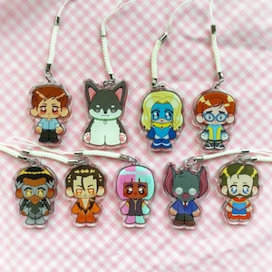 Verzending Charms 2" Epoxy Charm