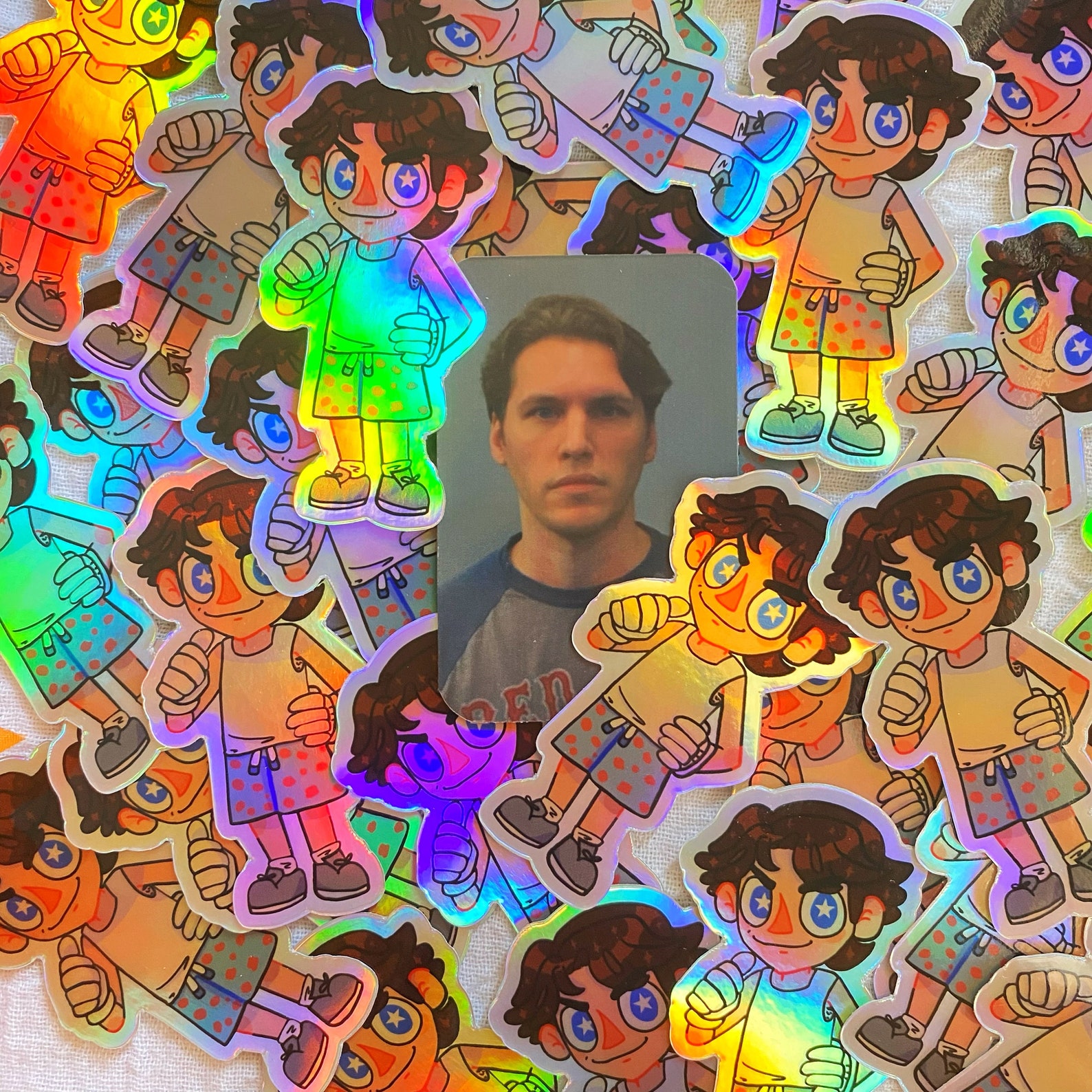 Jerma Dollhouse Waterproof Vinyl Holographic Sticker READ DESC Etsy