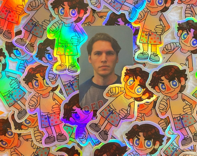 Jerma Dollhouse Waterproof Vinyl Holographic Sticker READ DESC Etsy